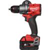 Milwaukee Trapano Avvitatore con Percussione 18V 2 Batterie 5Ah Fuel