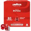 Lavazza 80 Capsule In Alluminio Caffè Lavazza Qualità Rossa Compatibili Nespresso