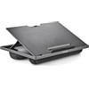 NGS LAPNEST - Supporto multifunzionale ed ergonomico per laptop fino a 15,6 con base imbottita, regolabile con 8 livelli di altezza