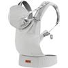 MoMi Marsupio Front & Back Fino a 20 Kg COLLET GREY