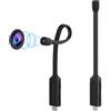 Annadue Telecamera WiFi, Telecamera Wireless per Sicurezza Domestica, Telecamera di Sicurezza con Presa USB Telecamera per Animali Domestici HD 1080p con Rilevamento del Movimento per