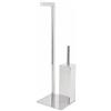 Metaform Piantana Porta Rotolo E Scopino Wc Zeus Top Line Cromo - 101n65100