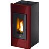 Cadel Stufa Cadel Sweet 3 8,5 Kw. Riv. In Metallo - Colore Rosso