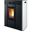 Mcz Termostufa A Pellet Slim Mcz Thea Hydro 16 S1 - 16 Kw In Acciaio Con Ventilazione Frontale Colore White
