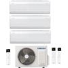 Samsung Condizionatore Samsung Inverter Trial Split Windfree Elite S2 12000+12000+12000 Con Aj068txj R-32 Classe A++ Wifi - New 12+12+12