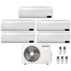 Samsung Condizionatore Samsung Inverter Penta Split Windfree Avant S2 7000+7000+7000+7000+7000 Con Aj100txj R-32 Classe A++ Wifi - New 7+7+7+7+7