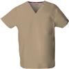 Dickies EDS Signature Scrub da Donna e Scrub da Uomo, Unisex, Una Tasca con Scollo a V, in Morbido Popeline Spazzolato 83706, Cachi, XS