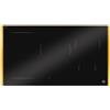 BERTAZZONI P905I1M30GP Piano Cottura a Induzione, 90 cm, Nero/ Oro, 5 Zone, Serie Modern, Display LED, Funzione Multi-zone