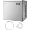 VEVOR Testa per Macchine per Cubetti di Ghiaccio Commerciali, in Acciaio Inox da 204 kg con Pannello di Controllo Intelligente, Autopulente, Spessore Regolabile, per Ristoranti, Bar, Solo Testa