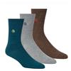 Scotch & Soda 3 pezzi da uomo a costine non Terry Crew, VERDE 310, Taglia unica