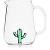 ICHENDORF Desert Plants Brocca Caraffa Cactus Verde 1,75 lt 18,5cm Vetro Borosilicato