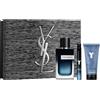 CONFEZIONI REGALO Yves Saint Laurent Cofanetto Y Eau de Parfum 100ml con Travel Size 10ml e Gel Doccia 50ml