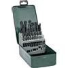 Bosch Home and Garden 2607019446 Set Misto 25 Punte Metallo, HSS-R, nero, 1-13 mm