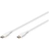 DIGITUS Cavo di alimentazione in silicone USB-C a USB-C, USB AK-300341-020-W