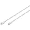 DIGITUS Cavo di alimentazione in silicone USB-C a Lightning AK-600110-020-W