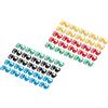 DIGITUS Clip colorato per connettore RJ45, mix di colori (20 pezzi A-CC-M