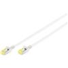 DIGITUS Cavo patch cord slim RJ45-RJ45, Cat. 6A, U/FTP, AWG DK-1624-A-010S