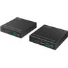DIGITUS Estensore HDMI in fibra ottica 4K/60Hz con KVM USB 1.1 su IP DS-55348