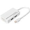 DIGITUS Cavo splitter DisplayPort, miniDP - DP+HDMI+DVIM/F DB-340509-002-W