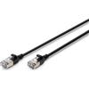 DIGITUS Cavo patch slim RJ45-RJ45, Cat. 6A, F/FTP, AWG 32/7 DK-1632-A-003S-BL