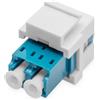 DIGITUS Supporto keystone per adattatore LC (con adattatore LC/LC DN-96007-1-K