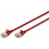 DIGITUS Cavo patch cord slim RJ45-RJ45, Cat. 6A, F/FTP, AWG DK-1632-A-015S-R