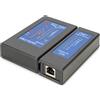 DIGITUS Tester di cavi di rete e comunicazione LED, Cat.5e-Cat.6A DN-14001-2