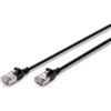 DIGITUS Cavo patch slim RJ45-RJ45, Cat. 6A, F/FTP, AWG 32/7 DK-1632-A-005S-BL