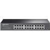 Mercusys TP-Link MS124GS Switch Gigabit 24 Porte, Montaggio Desktop o Rack, Plug & Play, Priorità del Traffico, Prevenzione Loop, Modalità di Isolamento, Funzionamento Silenzioso, Case in Metallo