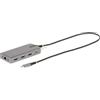 StarTech Docking Station USB-C 3 Monitor 4K HDMI DisplayPort, 10Gbps, GbE