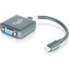 C2G 20CM MINI DISPLAYPORT M/VGA F 0,2 M VGA (D-SUB) NEGRO