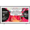 Samsung Smart TV 75'' QE75LS03FWUXZT Neo QLED 4K, NQ4 AI Gen2 Processor, Wireless One Connect, Art Mode, Matte Display, Dolby Atmos, Modern Frame, 2025