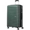 American Tourister Flashline - Spinner L, valigia, 78 cm, 100/109 L, verde (foresta scura)