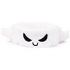 PUCKATOR Fascia per capelli elasticizzata in peluche - fantasma - spooky