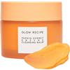Glow Recipe Sorbet Enzyme Cleansing Balm Viso Exfoliante + Smoothing Makeup Rimosso (100 ml) Olio di Semi di Pawpaw, Estratto di Ciliegia & Olio di Nocciolo Arancio