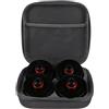 SIXTOL JACK PAD SET 4T | Set 4 tamponi in gomma per cric | Compatibile con veicoli Tesla | Con custodia rigida