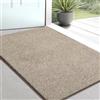 DOMUSTEX Zerbino Interno 50 x 80 cm, Tappeto Antiscivolo e Lavabile in Lavatrice, Tappetino d'Ingresso Assorbenti per Cane, Corridoio, Bagno, Cucina