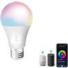 Wiby Lampadina Smart LED E27 14W 1400lm RGBWW 2700-6500K Dimmerabile Wi-Fi 2,4 GHz Compatibile con Alexa e Google Home App Smart Life/Tuya, 1 unità