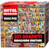 QUOKKA Puzzle Da 1000 Pezzi Per Adulti Miti Hotel Budapets - Confezione Premium Box Con Sfide Extra Divertenti - Perfetto Per Rilassarsi - Stimolare La Creatività E Fare Un Regalo