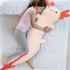 MorisMos XXL Axolotl Peluche 122cm, Kawaii Rosa Axolotl de Peluche Gigante, Morbido Realistica Animali di Peluche Grande Regalo per Fidanzate Bambini Compleanno Natale Deco