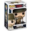 Funko Pop! Television: Stranger Things - Jim Hopper With Donut - 1/6 Odds For Rare Chase Variant- Figura in Vinile da Collezione - Idea Regalo - Merchandising Ufficiale - TV Fans