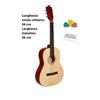 ff CHITARRA CLASSICA e ACUSTICA 3/4 Natural + Corde + Plettri Kit Scuola Bambini