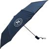 SSC NAPOLI Ombrello Tascabile, Blu Navy, Logo e Scritta