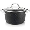 Tescoma 780323 President Stone Pentola con Coperchio, 20 cm