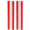 QUARKZMAN 2pz Cerniere in Acrilico, 200x45mm Cerniera Trasparente Autoadesiva con Cerniere Piano Continue Albero in Acciaio Inossidabile per Armadio Cassetto Espositore