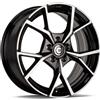 Cerchi in lega Carbonado Predator 6.5x15 Bfp - Black Front Polished