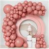 UDRKFOPK Palloncini Rosa Antico,84 pezzi 18 12 10 5 pollice Palloncini Compleanno,Palloncini Battesimo Bambino,Lattice Palloncini Laurea,Palloncini per Compleanni,Matrimoni,Anniversari,Geste di Baby Shower