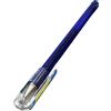 Pentel Hybrid K110 - Penna roller Dual Metallic in gel liquido, confezione da 3 pezzi, colore: Blu/Oro metallizzato
