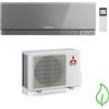 MITSUBISHI Kirigamine Zen condizionatore monosplit 15000 btu argento wifi codice prod: MSZ-EF42VGKS MUZ-EF42VG