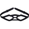 SALVIMAR Laccio Silicone Maschera , Nero Opaco Cinturino per